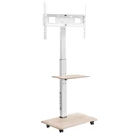 Rolling Tv Stand, Mobile Cart For 32-70" Screens, 25 L-r Rot. Fixed Price $100.10.