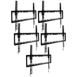5X 42" 55" Tv Wall Mount Tilt Slim Bracket Lcd Flat Screen Vesa Steel Ul Rohs. Fixed Price $262.40.
