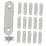 Pack Inch Stainless Steel Flat Plate Straight Bracket 2.5"-60MM-SILVER 16. Fixed Price $21.50.