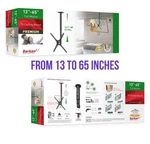 Barkan 29" 65" Tv Ceiling Mount, Full Motion- Height Adjustment, Swivel & Tilt. Fixed Price $43.99.