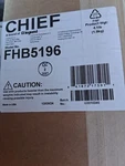 Chief FHB5196 Universal Flat Panel Mount Hardware Kit New. Fixed Price $80.00.