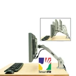 Kensington 60091 Smartfit Four-position Desk Mount Arm For Monitor, Silver. Fixed Price $39.95.