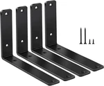 Pack - 6" X 4" W1.5, 5MM Thick Black Shelf Bracket, Iron. Fixed Price $23.16.