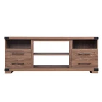 Manhattan Comfort Richmond 4 Shelves Wood Stand Up To 56" In Brown. Fixed Price $402.54.