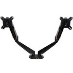 Startech Armslimduo Dual 32" Monitor W Usb Audio Desk Clamp Vesa Mount Silv. Fixed Price $303.00.