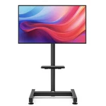 Floor Tv Stand With Mount For 13-50 Inch Screens, Tilting Height Adjustab.... Fixed Price $55.71.