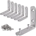 Yumore Bracket Corner Brace, 6PCS 65X65MM Joint 2.56"X2.56", Brushed Nickel. Fixed Price $15.38.
