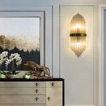 Modern Wall Mount Lamp Fixtures Hotel Restaurant Household Simple Crystal Light. Fixed Price $47.33.