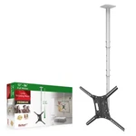 Barkan 63'' Long White Tv Ceiling Mount, 13-86 Inch Full Motion Movement .... Fixed Price $80.33.