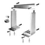 Wall Mounting Hardware For 18W/19W Mustee Bracket Kit Model Tub Laundry. Fixed Price $48.66.