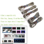 5X Home Theater 6.2MM Speaker Connectors For Older Ht Sony-samsung-lg, Plasma Tv. Fixed Price $18.00.