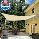 12 X Sail Rectangle Outdoor Canopy Uv Block For. Fixed Price $54.83.