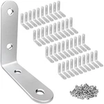 40 Pcs Bracket Stainless Steel Corner Brace Sets, 90 Degree Right Angle She.... Fixed Price $41.91.
