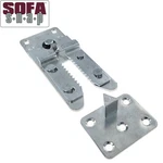 Case Pack Sofa Snap Sectional Couch Connector (flat Hd Fixed Mount #345). Fixed Price $394.38.