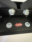 Full Motion Black Wall Mount Bracket With Leveling Bolts Fits Most Tvs. Fixed Price $45.00.