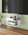 Floating Under Tv Game Double Shelf Stand For Xbox Wall Mount One S.... Fixed Price $34.97.