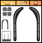 Mount-it! Universal Soundbar Bracket For 32-70 Inch Tvs Black. Fixed Price $45.99.