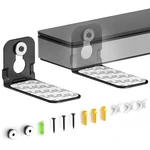 Universal Soundbar Wall Mounts Bracket For Samsung, Sony, Lg Hold Up To 20LBS. Fixed Price $9.87.