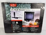 Peerless PM20 Medium Tv Wall Mount Black Crt Flat Panel Monitor 19-20" 110 Lbs. Fixed Price $79.95.