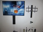 Vevor Motorized Tv Mount Stand Fit For Max 50 In. Height Adjustable 38-65. Fixed Price $98.96.