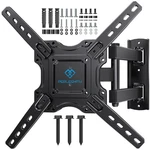 Perlesmith Listed Full Motion Tv Wall Mount For Most 26-60 Inch Flat Black. Fixed Price $44.53.