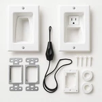 In-wall Cable Management Kit Tv Wires Hider Outlet. Fixed Price $37.99.