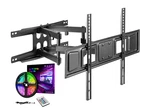 Emerald Full Motion Wall Mount For 32"-85" Tv's (8904) W/ Led Strip Light. Fixed Price $44.99.