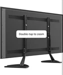 Perlesmith Universal Table Top Stand PSTVS01 For 22-65" Flat Screen 800X500MM. Fixed Price $14.98.