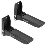 Vivo Steel Universal Dual Soundbar Wall Mount Brackets, Adjustable. Fixed Price $27.89.