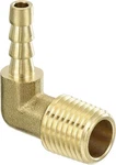 Uxcell Brass Hose Barbed Elbow Fitting 3/16" BARBX1/4". Fixed Price $9.68.