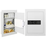 Wall Safe, Flat Recessed Mount W/lights & Digital Electronic Lock, .... Fixed Price $132.87.