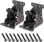 Mdluu Table Leg Folding Brackets, Foldable Hinge Hardware, Pack Of 2, Bronze. Fixed Price $15.68.