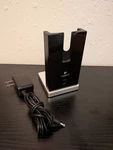 Logitech Cordless Phone Charging Base Stand Dock W/ Power Adapter Test. Fixed Price $19.99.