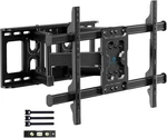 Full Motion Wall Mount For 37-75 Inch Tvs Up To 132 Lbs, With Swivel. Fixed Price $53.99.