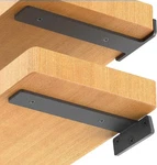 6 Pack Floating Shelf Brackets, 12 Inch Heavy Duty Industrial Bracket, .... Fixed Price $37.09.