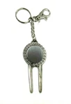 Divot Tool Key Chain Pewter Sporting Goods Golfing. Fixed Price $5.95.