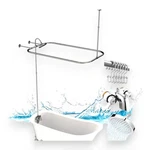 Pyhomestrim Clawfoot Tub Shower Kit. Fixed Price $210.87.