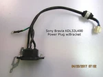 Sony Bravia KDL32L400 Power Plug W/bracket. Fixed Price $10.95.