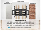 Bontec Wall Mount With Extra Long Articulated Arm For 50-86 Inch Tvs, Holds. Fixed Price $97.11.