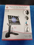 Cta Digital: Universal Dual Security Kiosk Stand For 7-13" Tablets/ Ipad Silver. Fixed Price $30.00.