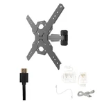 Kanto PS200 Tv Mount W/ Dual Outlet Through Wall Power Kit & Hdmi Cable. Fixed Price $221.38.