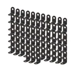 Uxcell 80PCS Angle Bracket Metal 12X12MM Black Corner Brace Fas... Usa Fast Ship. Fixed Price $24.15.