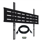 Koramzi KWM1664F-PRO Fixed Wall Mount 600X400 Vesa Fits 32-70" Tv's. Fixed Price $12.79.