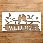 B5BDFA11463C029 Large Reusable Wall Stencil For Painting Diy Home Decor Template. Fixed Price $26.99.