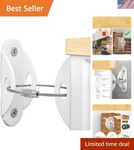 Secure Baby Proofing Furniture Straps 10 Pack Anti-tip Metal Anchors 400 Lbs. Fixed Price $22.39.