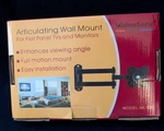Videosecu ML12B Tv Lcd Monitor Wall Mount Full Motion 15" Ext New In Box. Fixed Price $10.00.