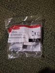 Rubbermaid Fast Track Wall/end Bracket White. Fixed Price $8.47.