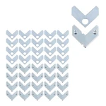 Geesatis 20PCS L-shaped Corner Brace Plate, 35 X 13 Mm Metal Picture Silver. Fixed Price $19.45.