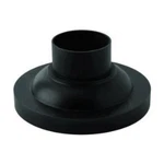 Accessory 7 Inch Round Smooth Pier Mount With Consealed Fasteners-black Finish. Fixed Price $89.00.