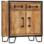 Vidaxl Cabinet Each One's Unique Solid Mango Wood 25.6 11.8 27.6. Fixed Price $380.99.